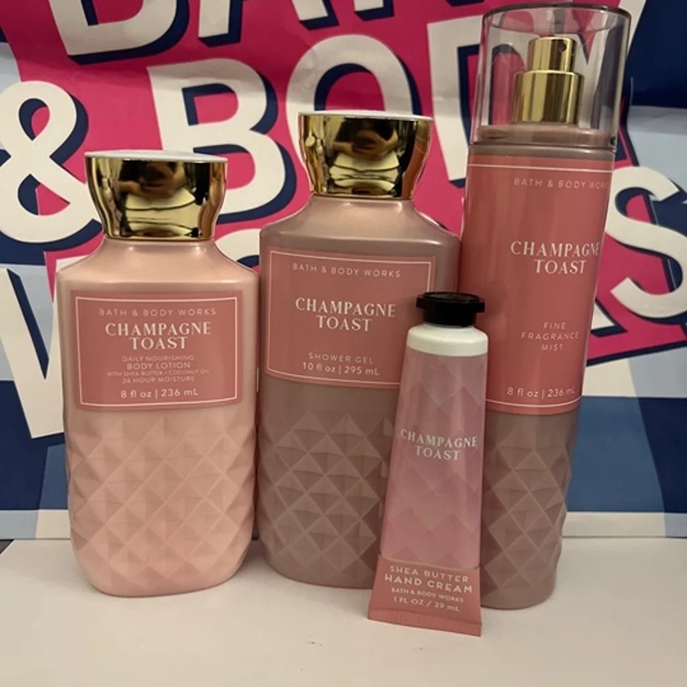 BBW CHAMPAGNE TOAST bath and body works
